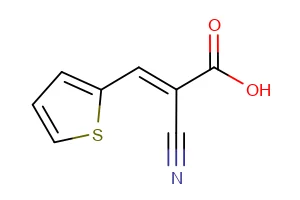 2-cyano-3-(thiophen-2-yl)prop-2-enoic acid