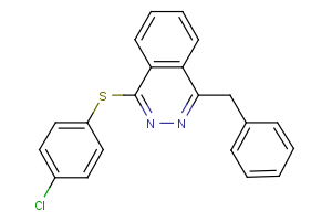 1-benzyl-4-[(4-chlorophenyl)sulfanyl]phthalazine