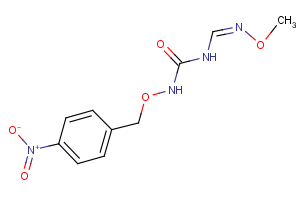 N-[(methoxyimino)methyl]-N-[(4-nitrobenzyl)oxy]urea
