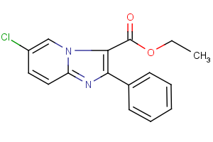 ethyl 6-chloro-2-phenylimidazo[1,2-a]pyridine-3-carboxylate