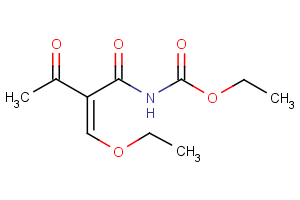 ethyl N-(2-acetyl-3-ethoxyacryloyl)carbamate