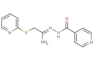 N’-isonicotinoyl-2-(2-pyridinylsulfanyl)ethanehydrazonamide