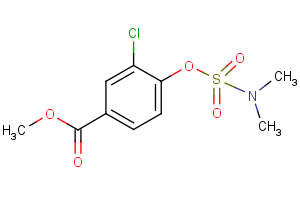 methyl 3-chloro-4-{[(dimethylamino)sulfonyl]oxy}benzenecarboxylate