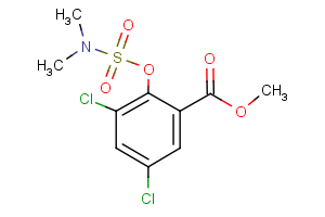 methyl 3,5-dichloro-2-{[(dimethylamino)sulfonyl]oxy}benzenecarboxylate