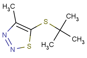 5-(tert-butylsulfanyl)-4-methyl-1,2,3-thiadiazole