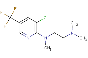 N~1~-[3-chloro-5-(trifluoromethyl)-2-pyridinyl]-N~1~,N~2~,N~2~-trimethyl-1,2-ethanediamine
