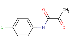 N-(4-chlorophenyl)-2-oxopropanamide