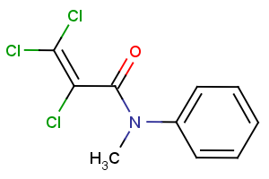 2,3,3-trichloro-N-methyl-N-phenylacrylamide