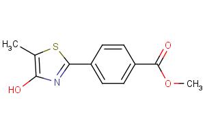 methyl 4-(4-hydroxy-5-methyl-1,3-thiazol-2-yl)benzenecarboxylate