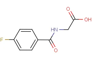 2-[(4-fluorobenzoyl)amino]acetic acid