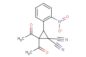 2,2-diacetyl-3-(2-nitrophenyl)-1,1-cyclopropanedicarbonitrile