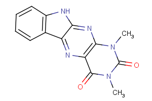 1,3-dimethyl-1H-indolo[3,2-g]pteridine-2,4(3H,10H)-dione