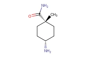 (1s,4s)-4-amino-1-methylcyclohexanecarboxamide