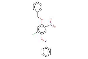 (((2-Chloro-5-Nitro-1,4-Phenylene)Bis(Oxy))Bis(Methylene))Dibenzene