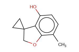 7-methyl-2H-spiro[benzofuran-3,1-cyclopropan]-4-ol
