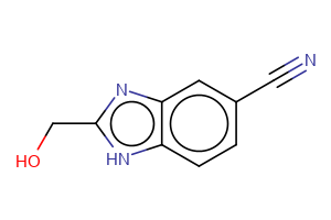 2-(hydroxymethyl)-3H-benzimidazole-5-carbonitrile