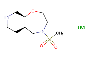 Rel-(5aR,9aS)-4-(methylsulfonyl)decahydropyrido[4,3-f][1,4]oxazepine hydrochloride
