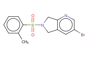 3-bromo-6-(o-tolylsulfonyl)-6,7-dihydro-5H-pyrrolo[3,4-b]pyridine