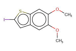 2-iodo-5,6-dimethoxy-1-benzothiophene