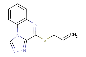 4-(allylsulfanyl)[1,2,4]triazolo[4,3-a]quinoxaline