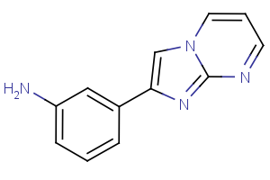 3-imidazo[1,2-a]pyrimidin-2-ylphenylamine