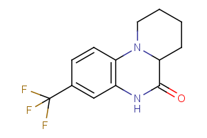 3-(trifluoromethyl)-7,8,9,10-tetrahydro-5H-pyrido[1,2-a]quinoxalin-6(6aH)-one