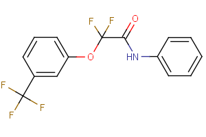 2,2-difluoro-N-phenyl-2-[3-(trifluoromethyl)phenoxy]acetamide