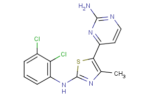 4-{2-[(2,3-dichlorophenyl)amino]-4-methyl-1,3-thiazol-5-yl}pyrimidin-2-amine