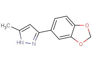 3-(1,3-benzodioxol-5-yl)-5-methyl-1H-pyrazole