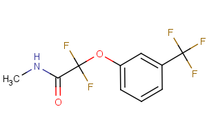 2,2-difluoro-N-methyl-2-[3-(trifluoromethyl)phenoxy]acetamide