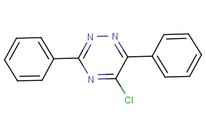5-chloro-3,6-diphenyl-1,2,4-triazine