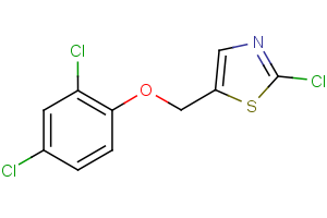 2-chloro-5-[(2,4-dichlorophenoxy)methyl]-1,3-thiazole