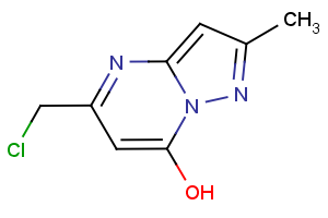 5-(chloromethyl)-2-methylpyrazolo[1,5-a]pyrimidin-7-ol