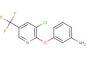 3-{[3-Chloro-5-(trifluoromethyl)-2-pyridinyl] oxy}aniline