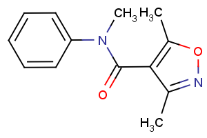 N,3,5-trimethyl-N-phenyl-4-isoxazolecarboxamide