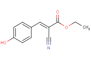 ethyl 2-cyano-3-(4-hydroxyphenyl)acrylate