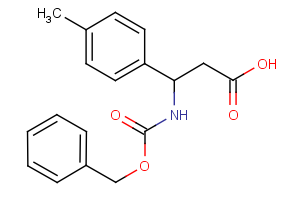 3-{[(benzyloxy)carbonyl]amino}-3-(4-methylphenyl)propanoic acid
