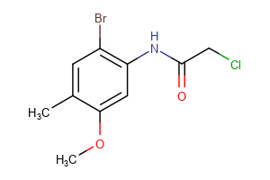 N-(2-bromo-5-methoxy-4-methylphenyl)-2- chloroacetamide