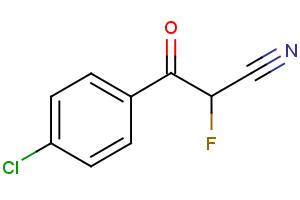3-(4-chlorophenyl)-2-fluoro-3-oxopropanenitrile