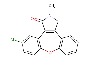 11-Chloro-2-methyl-2,3-dihydro-1H-dibenzo[2,3:6,7]oxepino[4,5-c]pyrrol-1-one