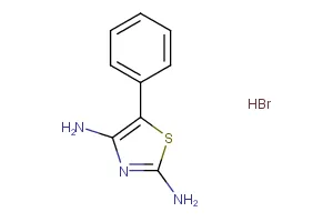 2,4-diamino-5-phenyl-thiazol monohydrobromide