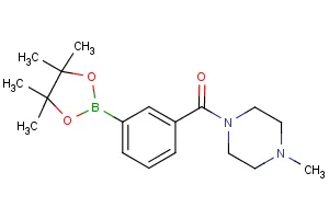 [3-(4-Methylpiperazine-1-carbonyl)phenyl]boronic acid pinacol ester