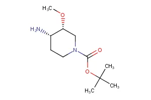 (3r,4s)-4-amino-1-boc-3-methoxypiperidine
