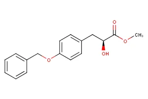 (s)-3-(4-benzyloxy-phenyl)-2-hydroxy-propionic acid methyl ester
