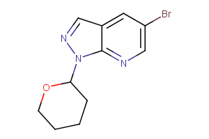 5-bromo-1-(tetrahydro-2h-pyran-2-yl)-1h-pyrazolo[3,4-b]pyridine