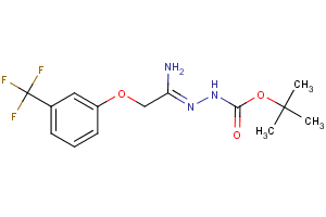 N’-[(1Z)-1-amino-2-[3-(trifluoromethyl)phenoxy]ethylidene](tert-butoxy)carbohydrazide