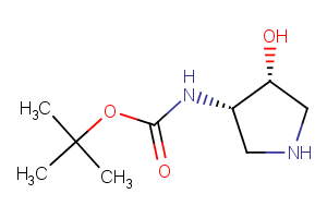 (3s,4r)-3-(boc-amino)-4-hydroxy-pyrrolidine