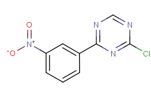 2-chloro-4-(3-nitrophenyl)-1,3,5-triazine