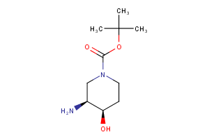 (3s,4r)-3-amino-1-boc-4-hydroxypiperidine