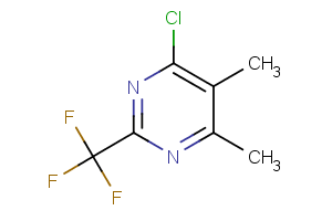 4-chloro-5,6-dimethyl-2-(trifluoromethyl)pyrimidine